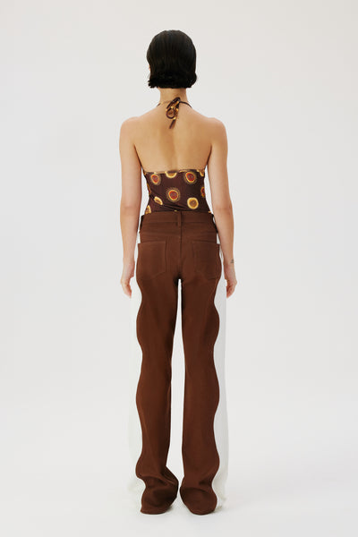 WAVE BROWN JEANS