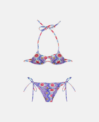 PURPLE WAVE KIDS BIKINI