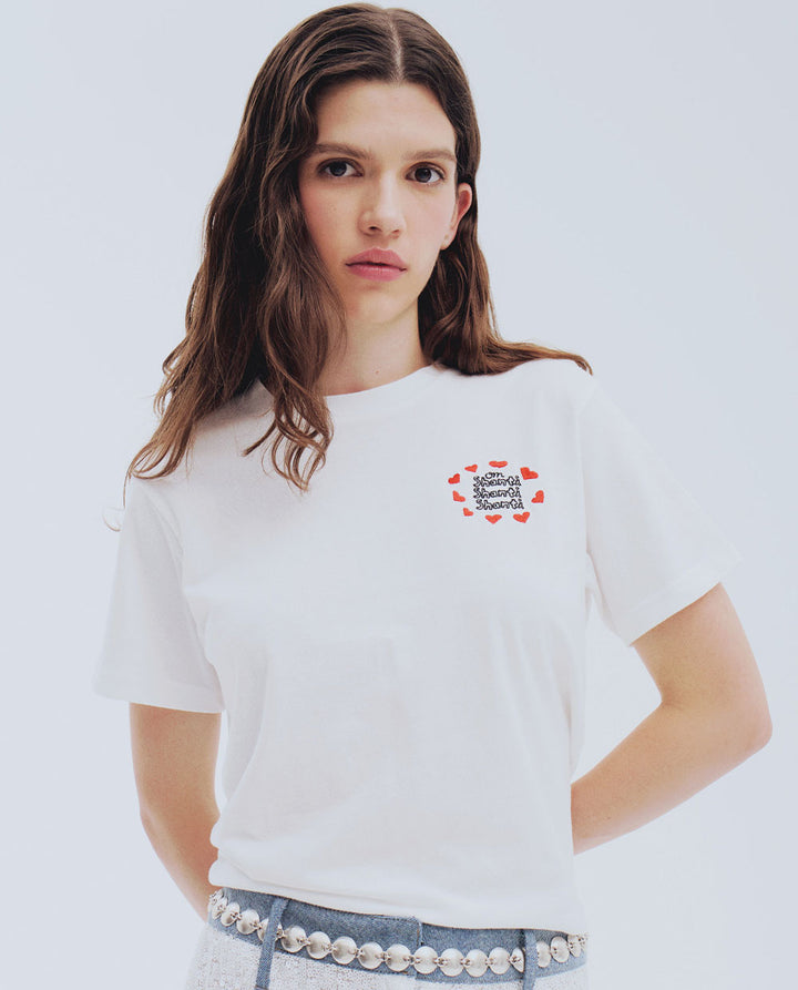 Om Shanti Petite T-Shirt