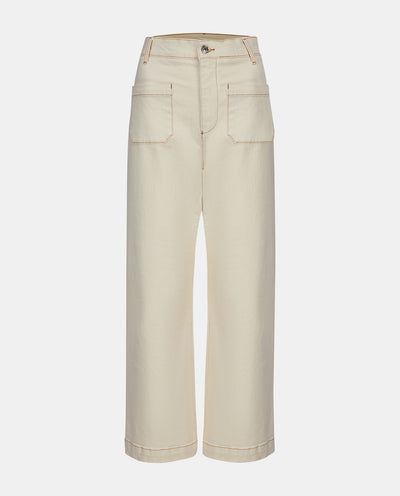 DENIM TROUSERS