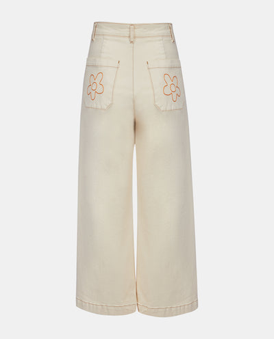 DENIM TROUSERS