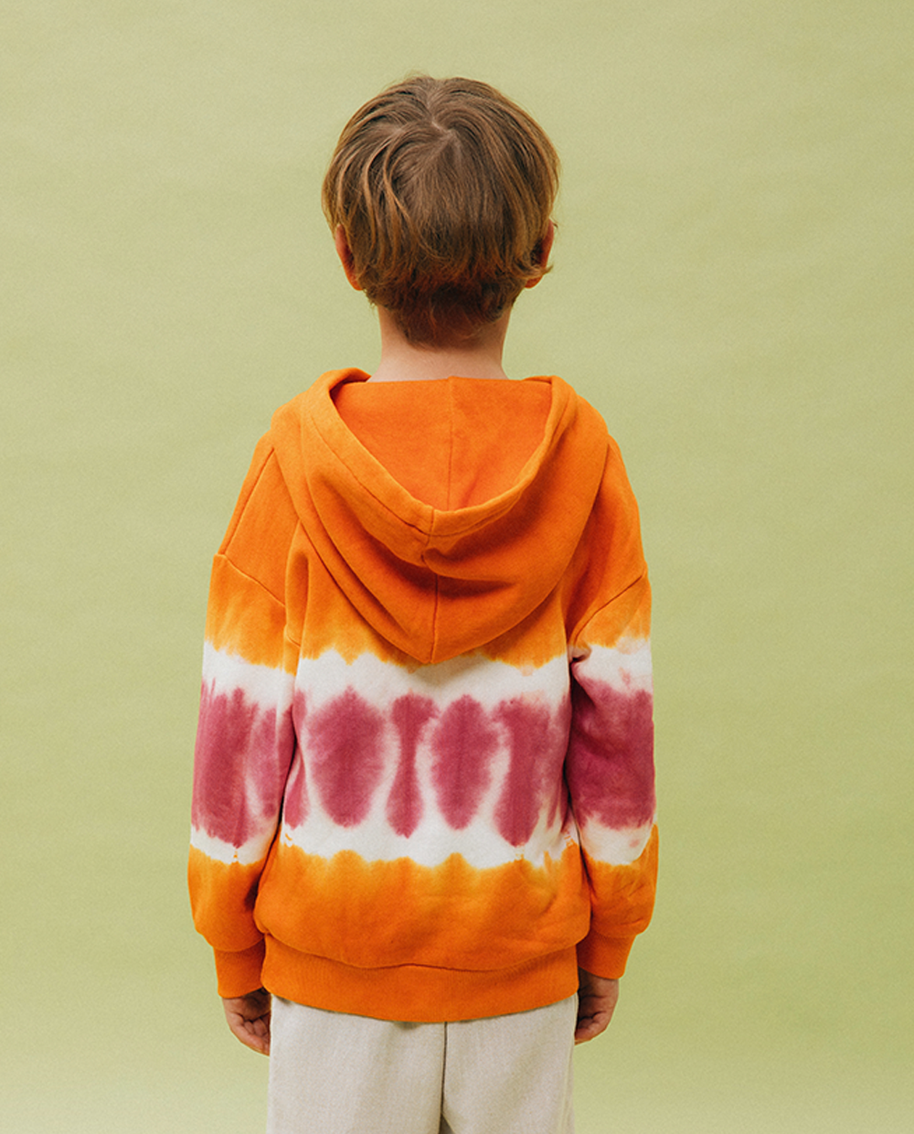 SMILEY TIE DYE KIDS HOODIE