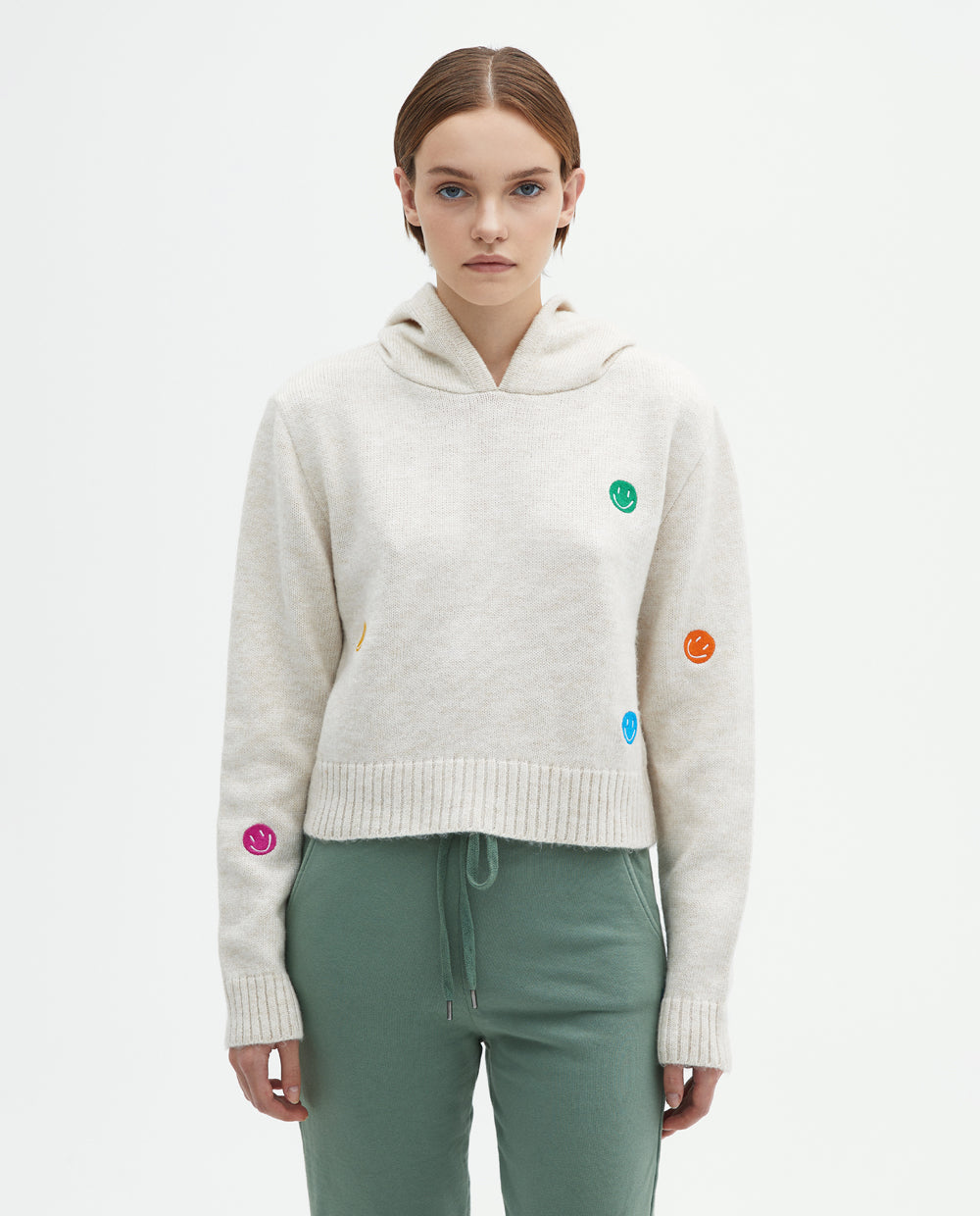 SMILEY BEIGE JUMPER