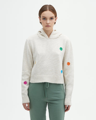 SMILEY BEIGE JUMPER