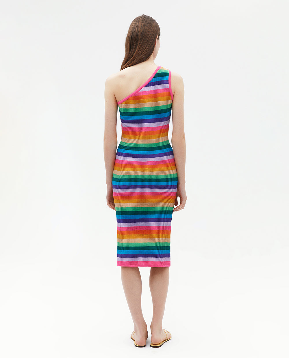 RAINBOW STRIPED DRESS