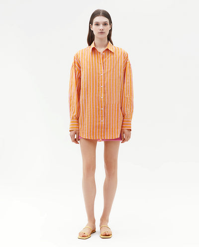 INDIA PINK STRIPED SHIRT