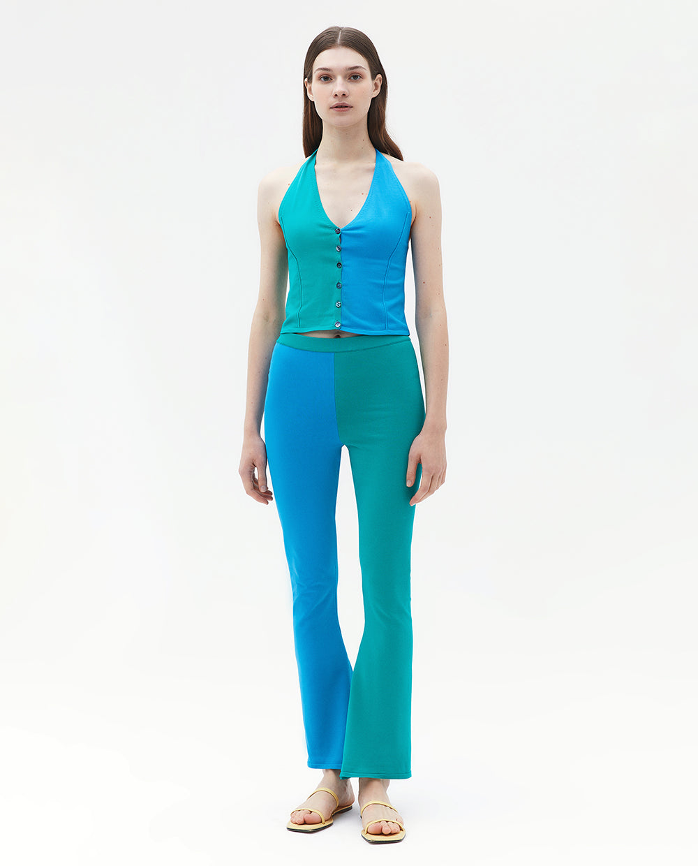 GREEN BLUE TROUSERS