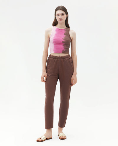 BROWN SWEATPANTS