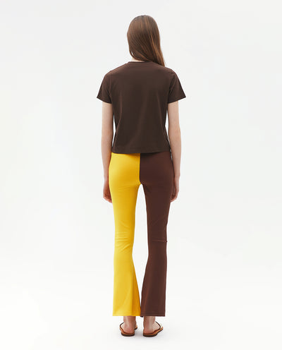 BROWN PETITE T-SHIRT