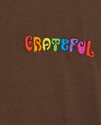 BROWN PETITE T-SHIRT