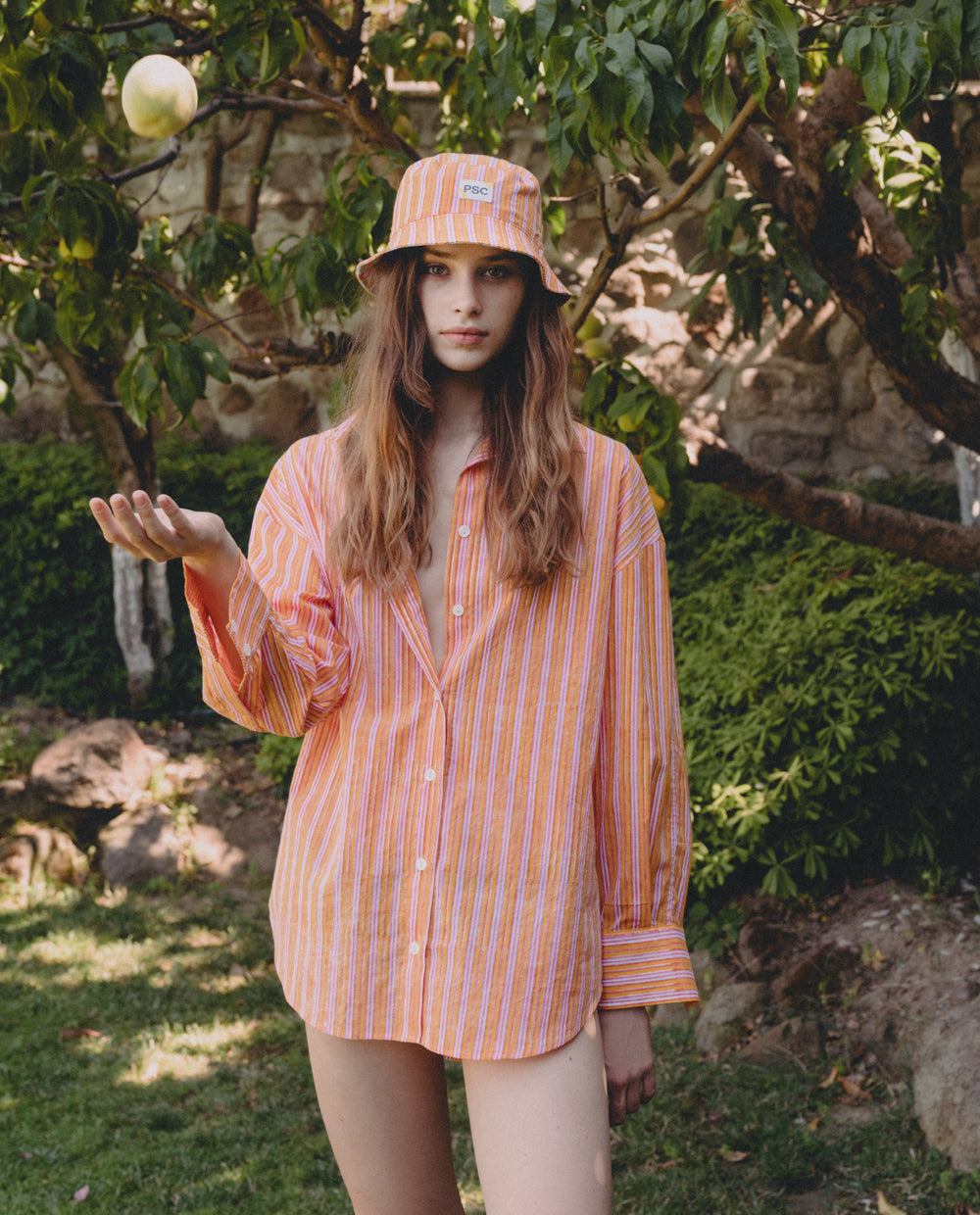 INDIA PINK STRIPED SHIRT