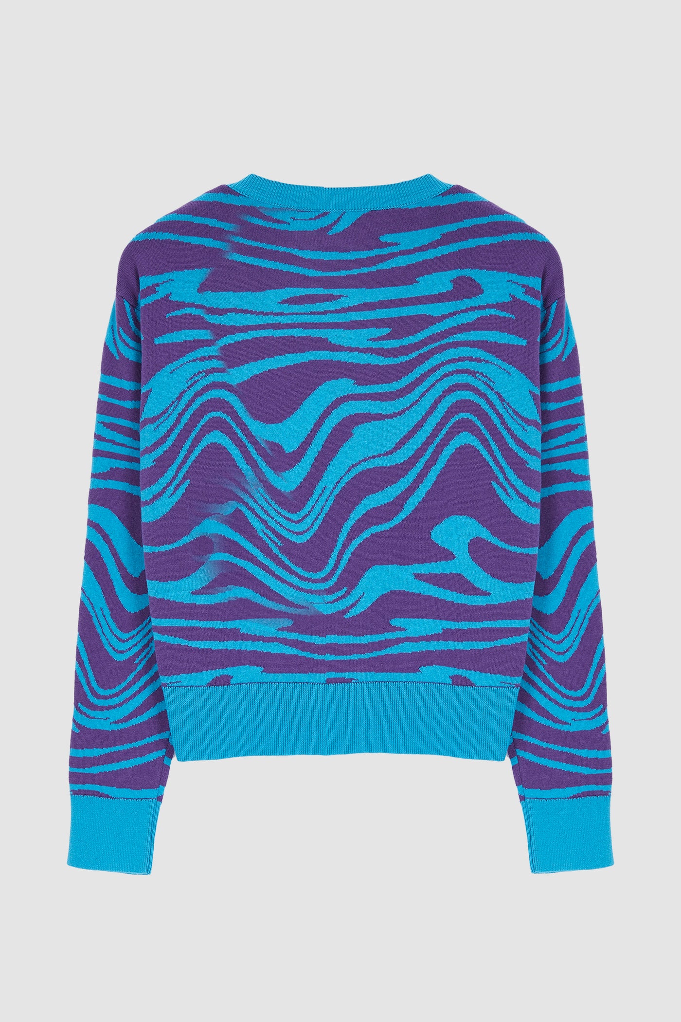WAVE CARDIGAN BLUE