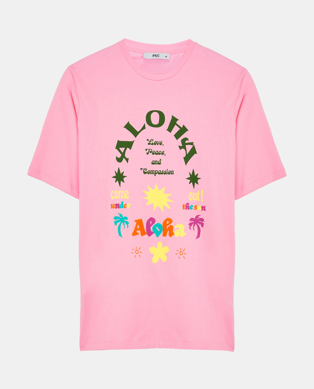 ALOHA PINK T-SHIRT