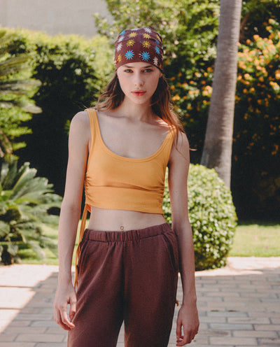 BROWN SWEATPANTS