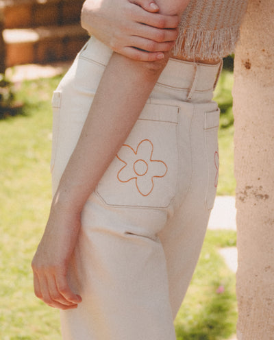 DENIM TROUSERS